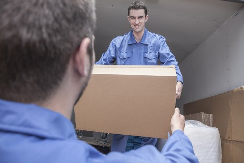 Man And Van Holloway team preparing a local move in Holloway