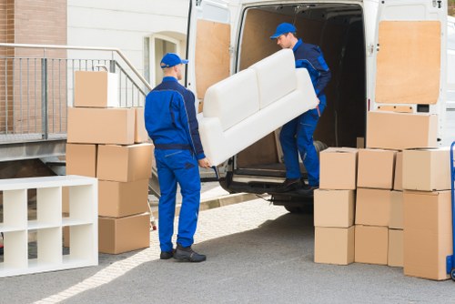 Packing and preparing belongings for storage