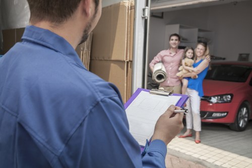 Customer making a secure online payment for a Man And Van Holloway booking