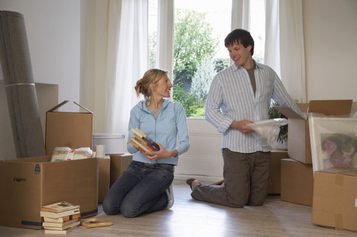 Removal van service handling bulky items for a flat move in Holloway