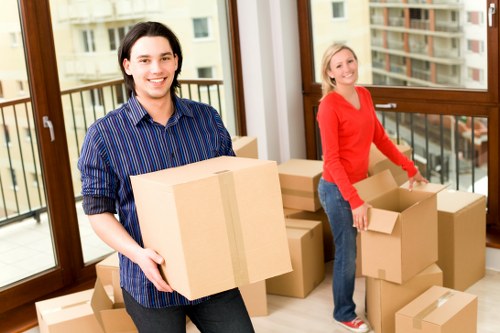 Office furniture and IT equipment prepared for commercial relocation